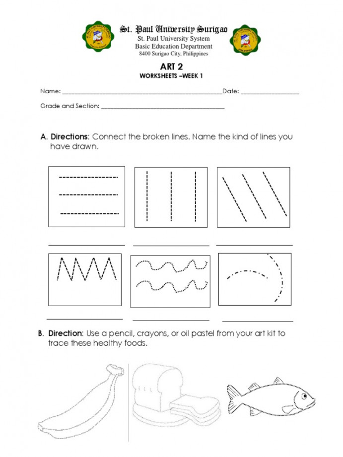 ART  Worksheet  PDF