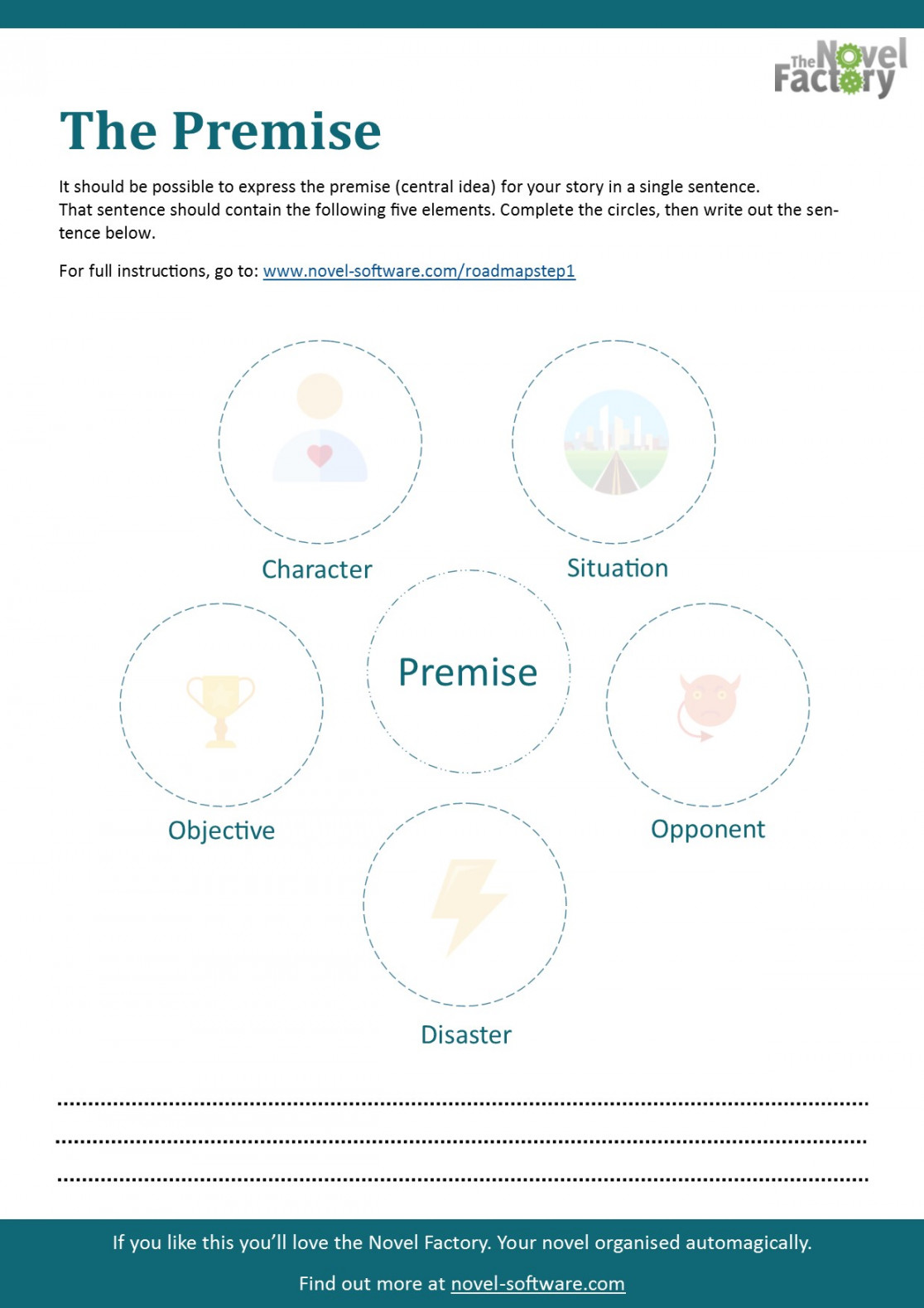 Book Writing Worksheets - Novel Factory