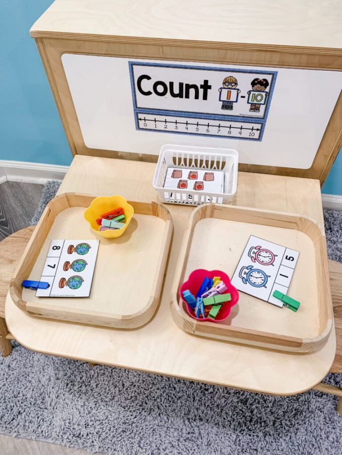 Building a Preschool Math Center: A Guide