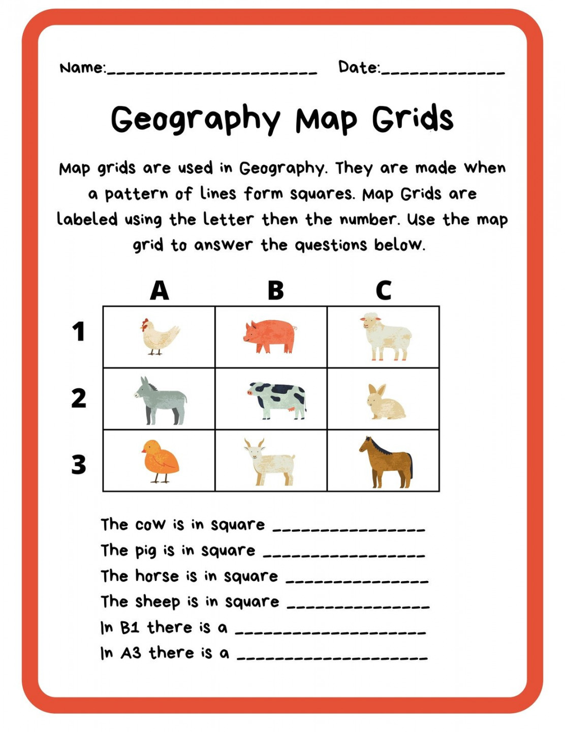 Free printable social studies worksheet templates  Canva