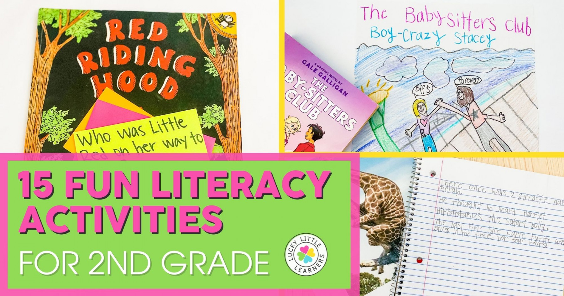 Fun Literacy Activities For nd Grade - Lucky Little Learners