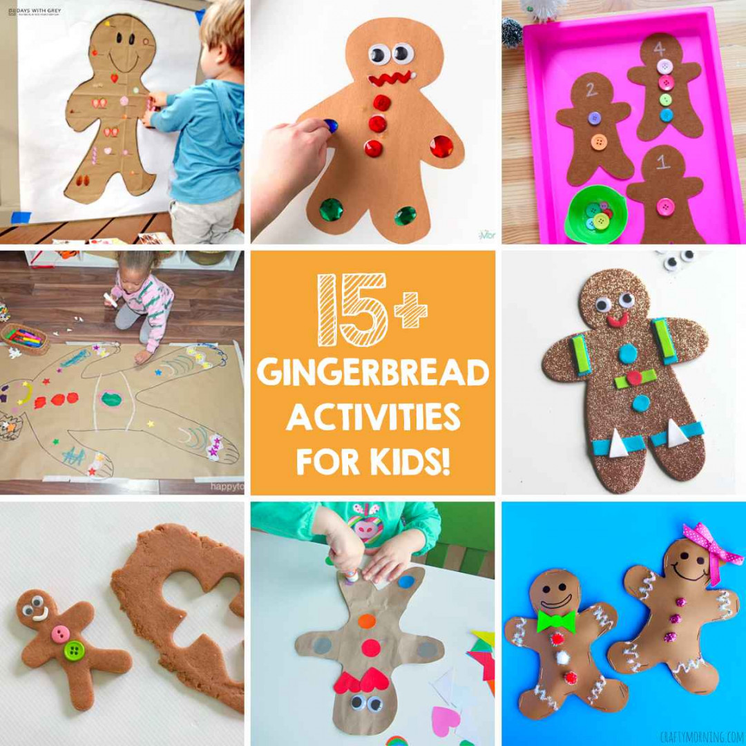 Gingerbread Activities for Preschool - Days With Grey