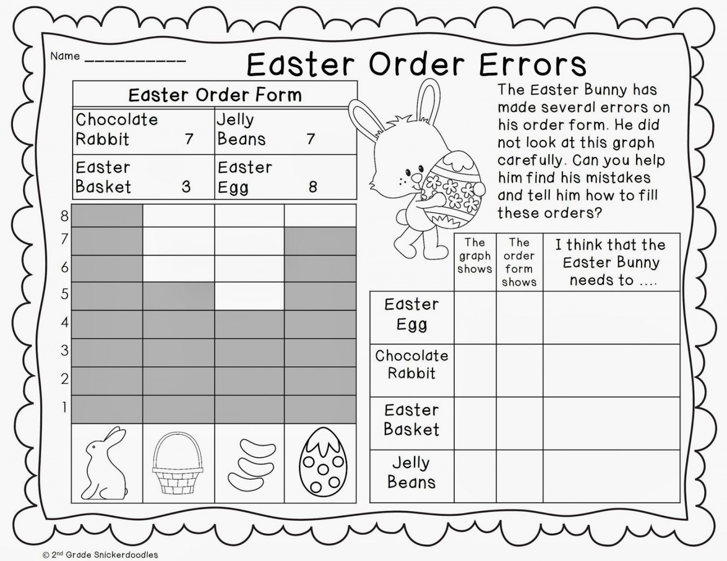 Graphing Freebies  nd grade math worksheets, Graphing worksheets