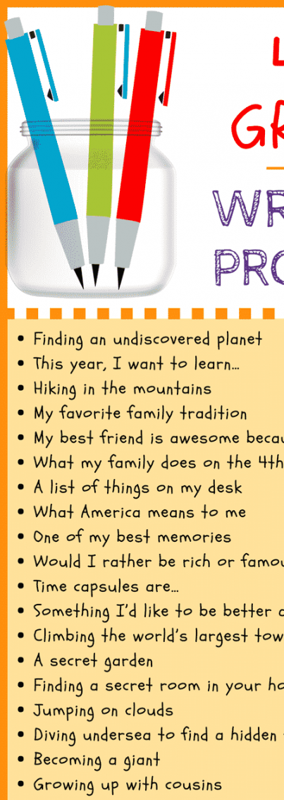 Great th Grade Journal Prompts to Inspire • JournalBuddies