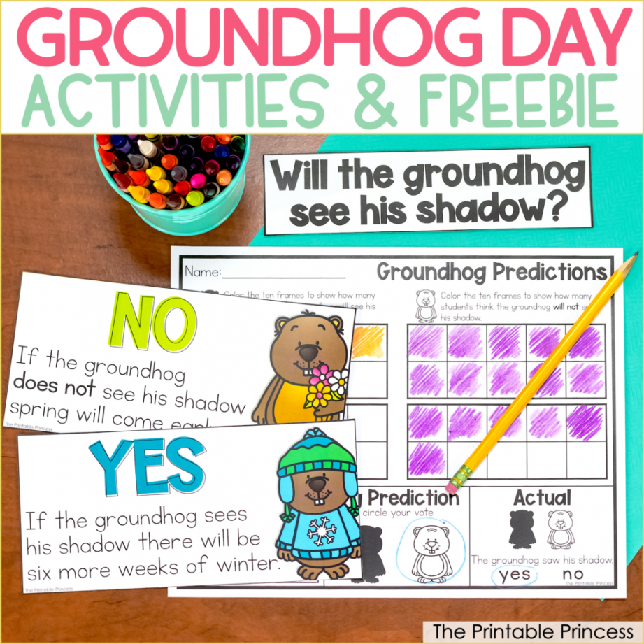 Groundhog Day Activities for Kindergarten