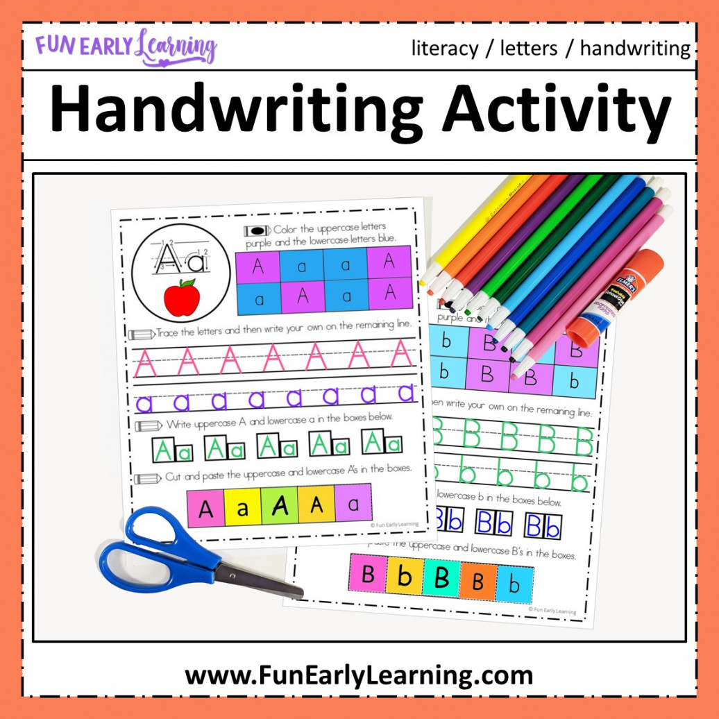 Handwriting Activity Sheets