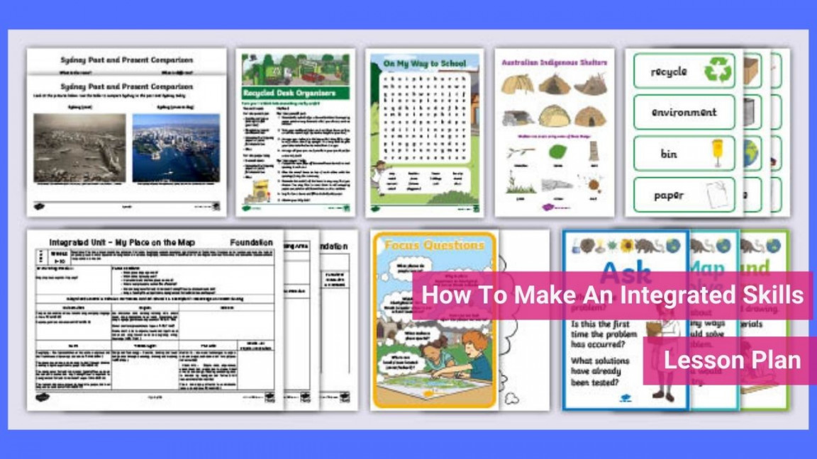 How to Make an Integrated Skills Lesson Plan - Twinkl