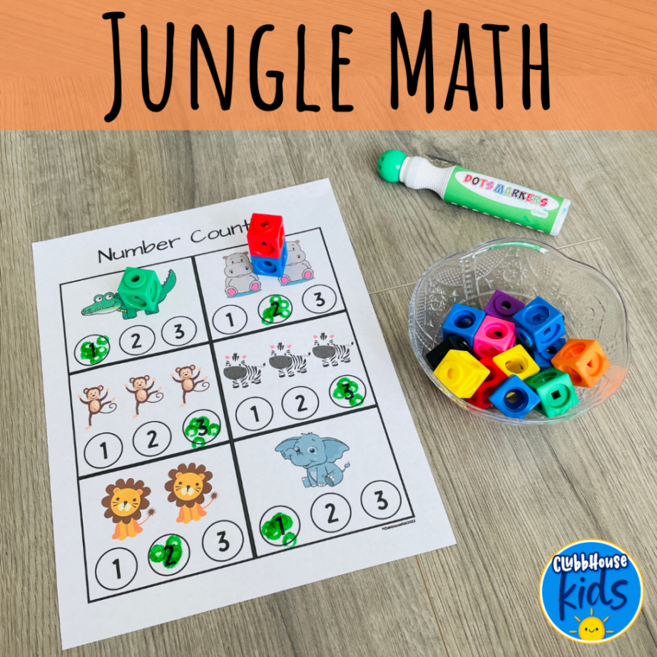 Jungle Math Activities To Explore In A Preschool Classroom