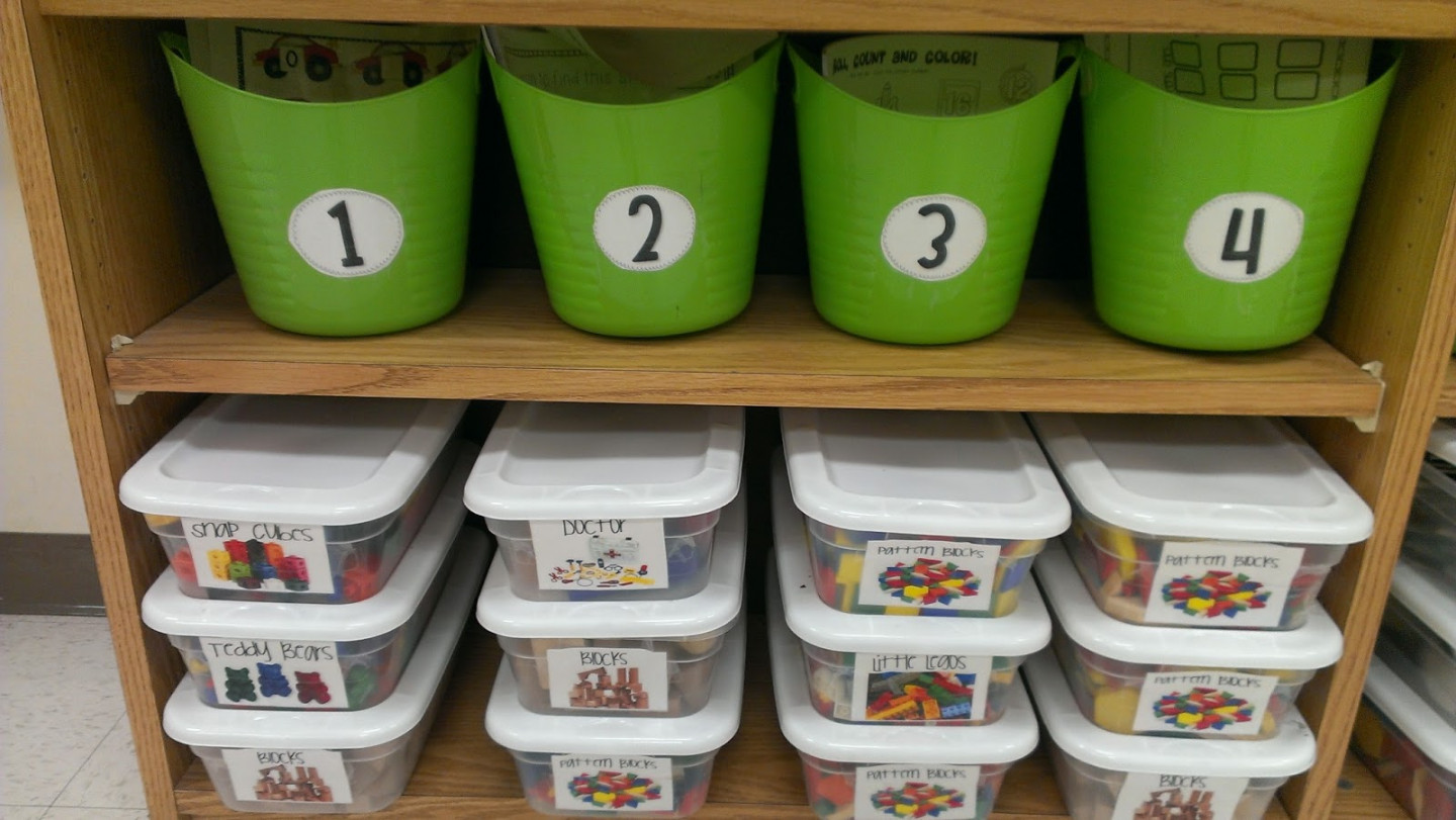 Kindergarten Math Centers - Little Minds at Work