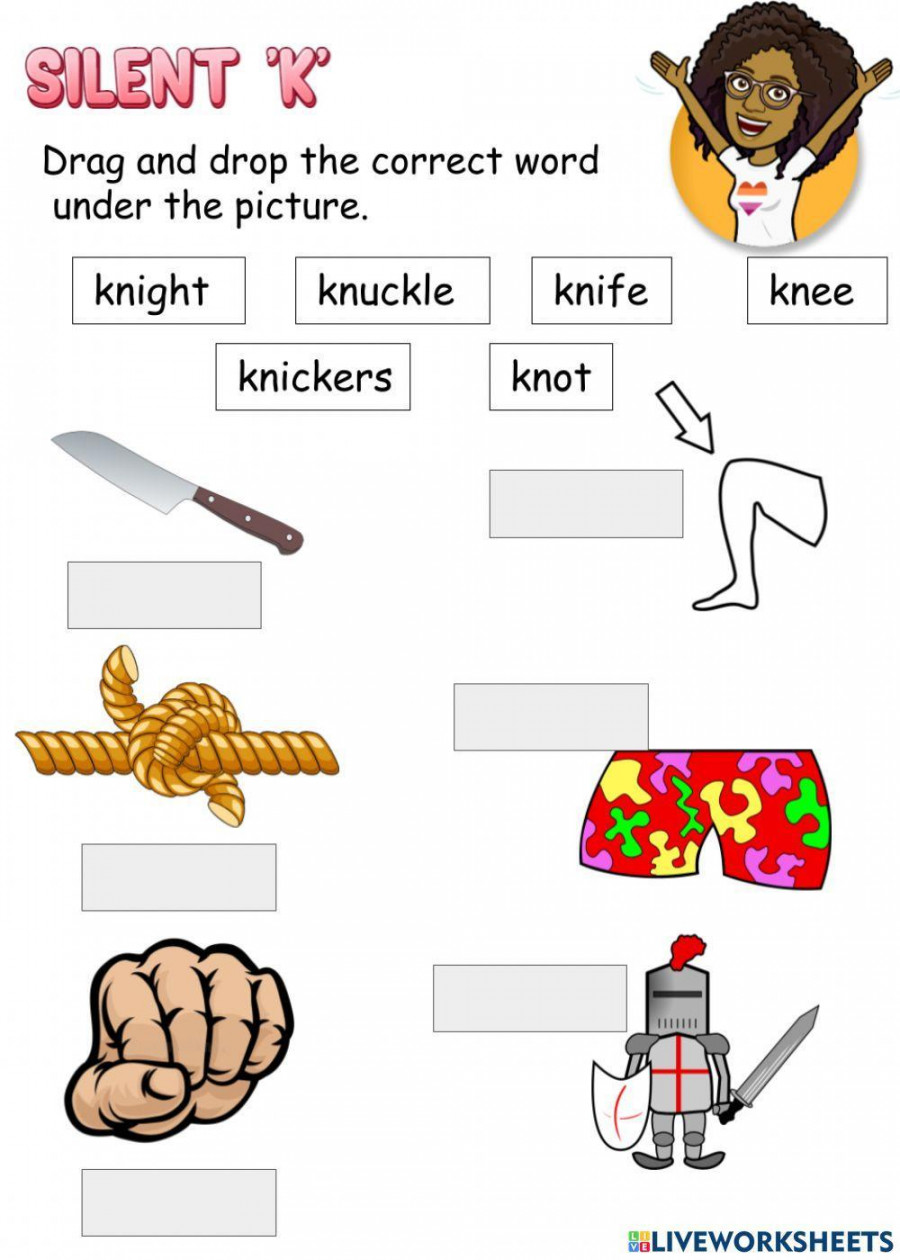 Kn digraph worksheet  Live Worksheets