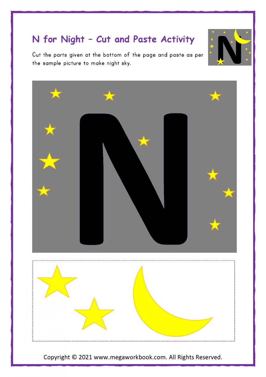 Letter N Worksheets - Letter N Activities For Preschoolers