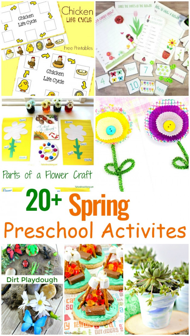 May Preschool Themes with Lesson Plans and Activities - Natural