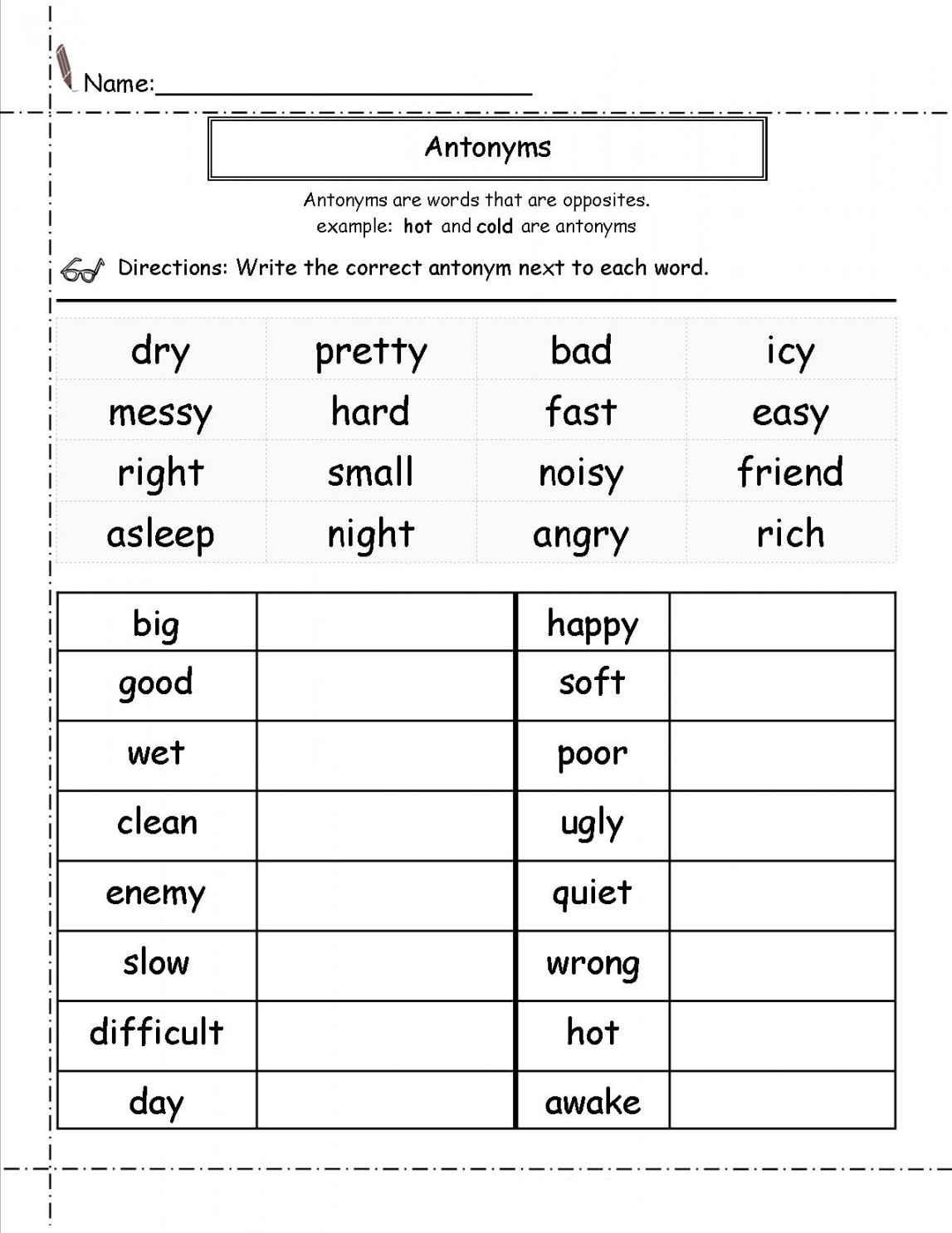 nd Grade English Worksheets - Best Coloring Pages For Kids