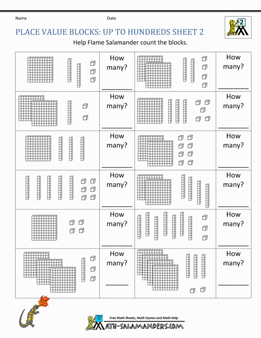 nd Grade Place Value Worksheets