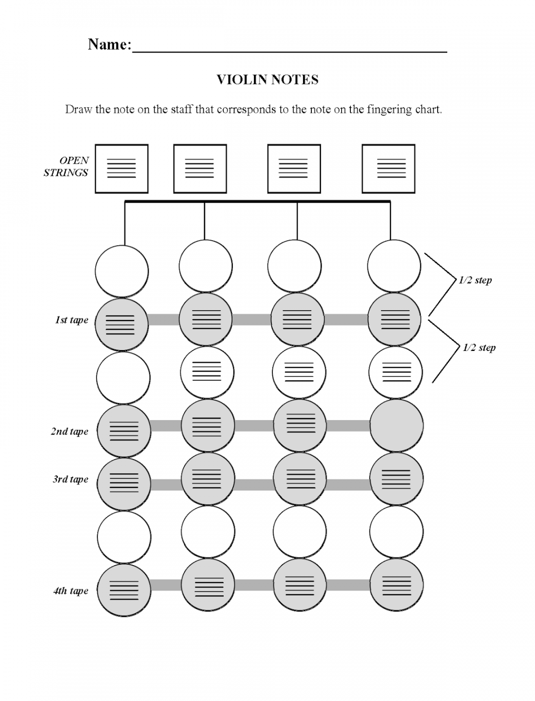 Orchestra Classroom: Worksheets for orchestra