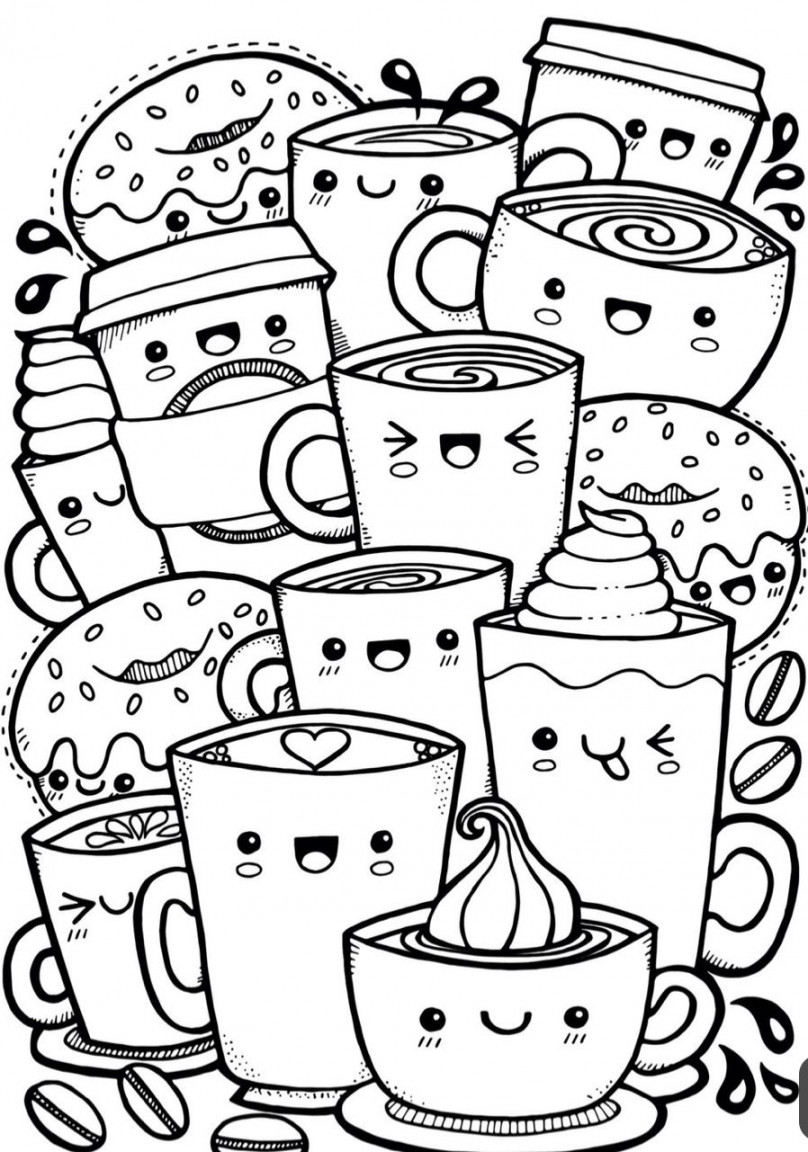 Pin by Art Z Kids on Art worksheets  Cute doodles drawings