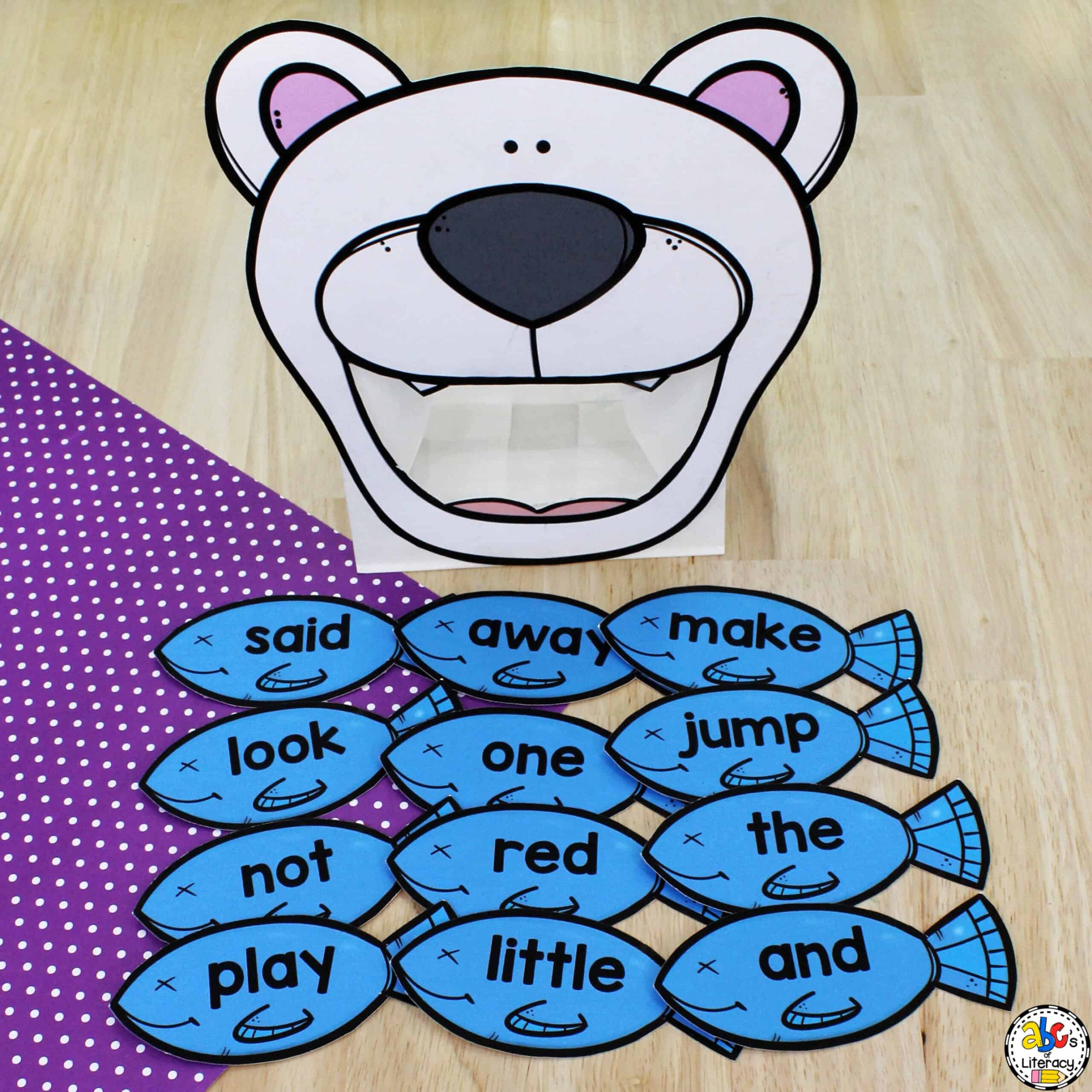 Polar Bear Sight Word Activity