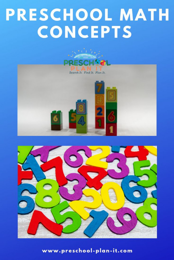 Preschool Math Concepts  Math concepts, Preschool math, Preschool