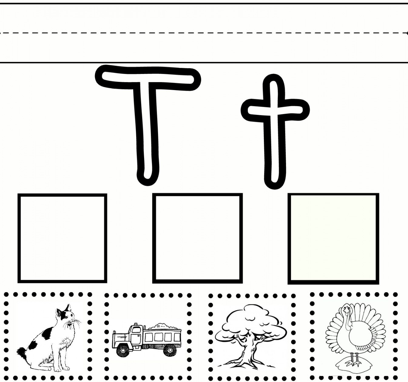 Printable+Letter+T+Preschool+Worksheet  Letter t worksheets