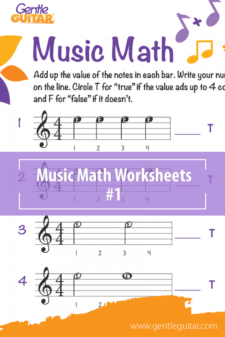 Printable Music Activities – Gentle Guitar™