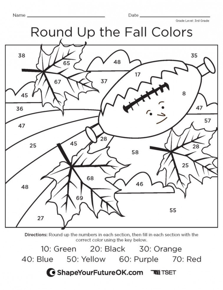 Round Up the Fall Colors: rd Grade  Shape Your Future