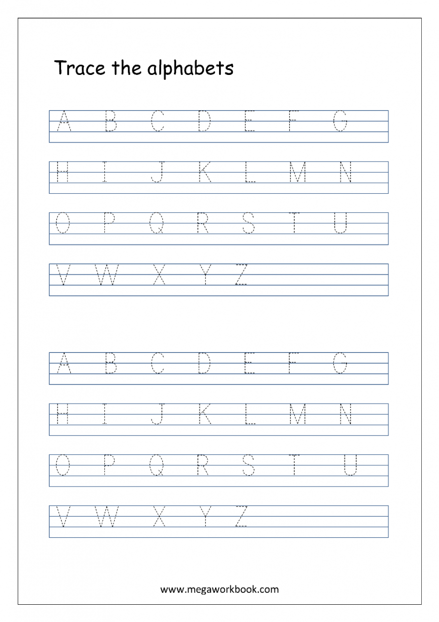 spellings worksheets for grade  students  Alphabet practice