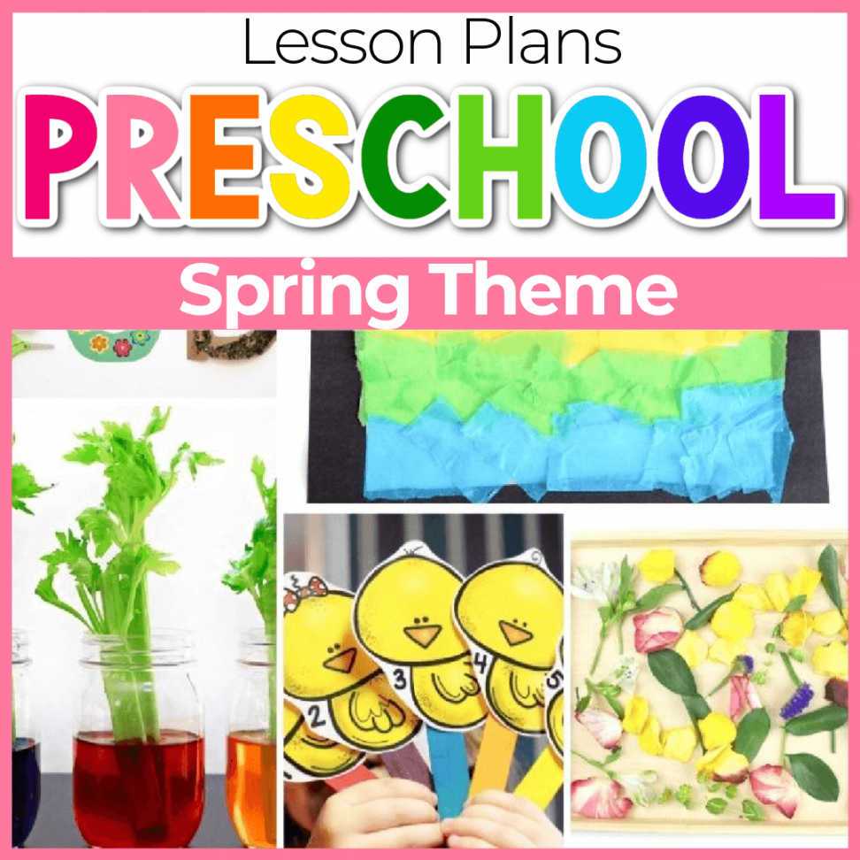 Spring Lesson Plans for Preschoolers -