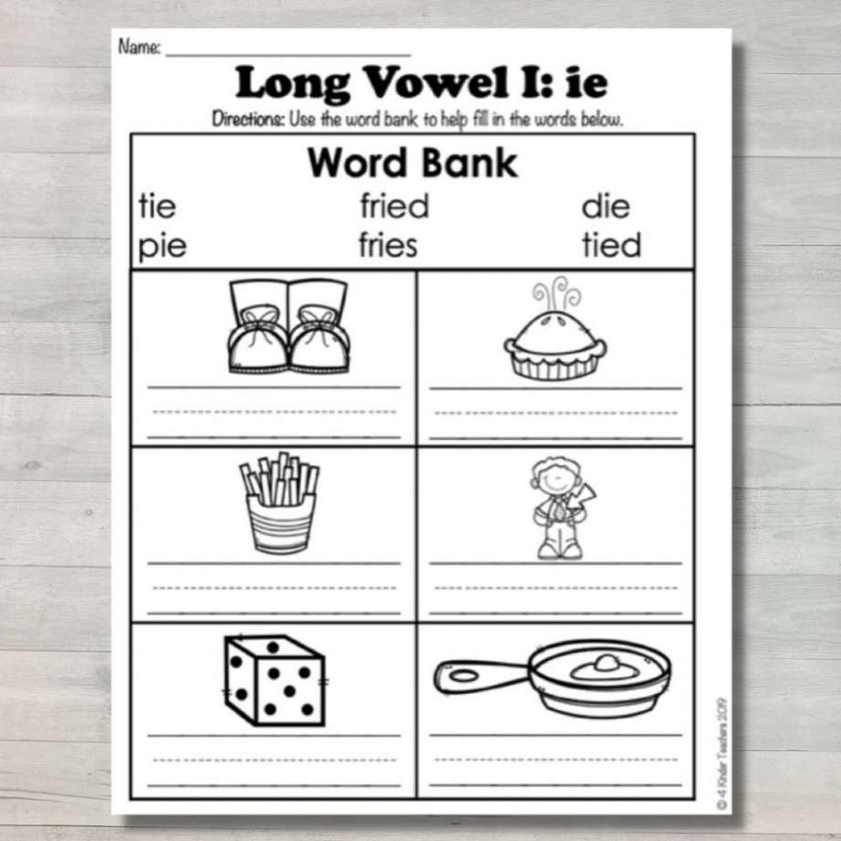 Teaching Long I Words in Kindergarten -  Kinder Teachers