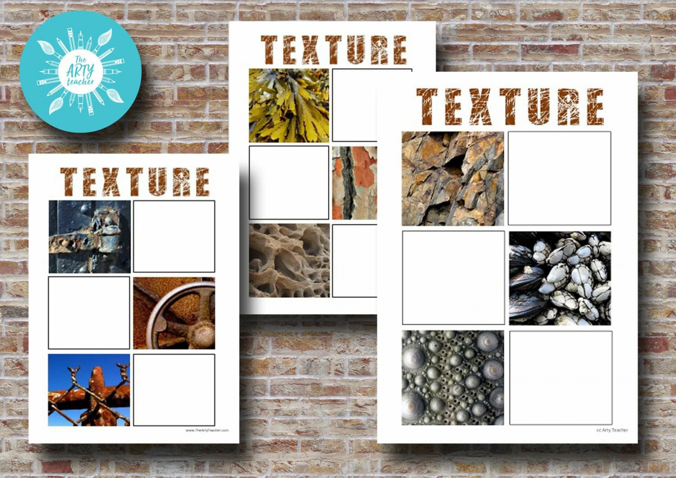 Texture Drawing Worksheets