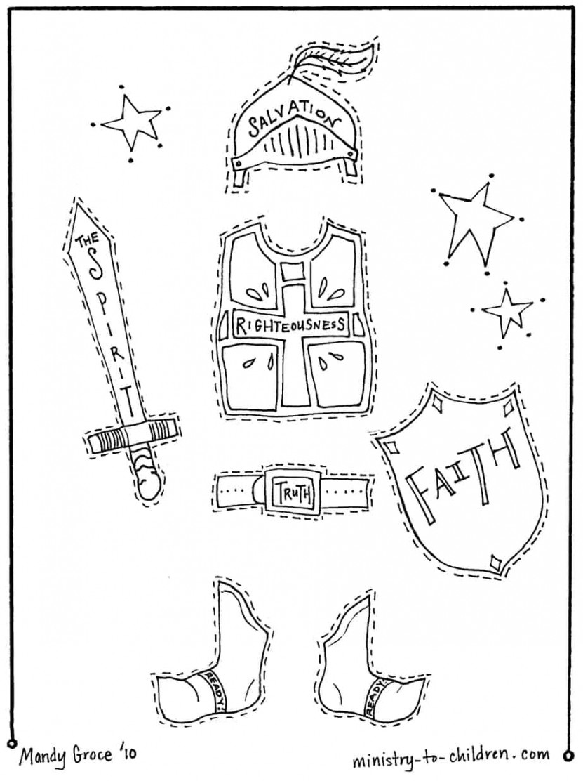 The Armor of God (Ephesians ) Sunday School Lesson - Ministry-To