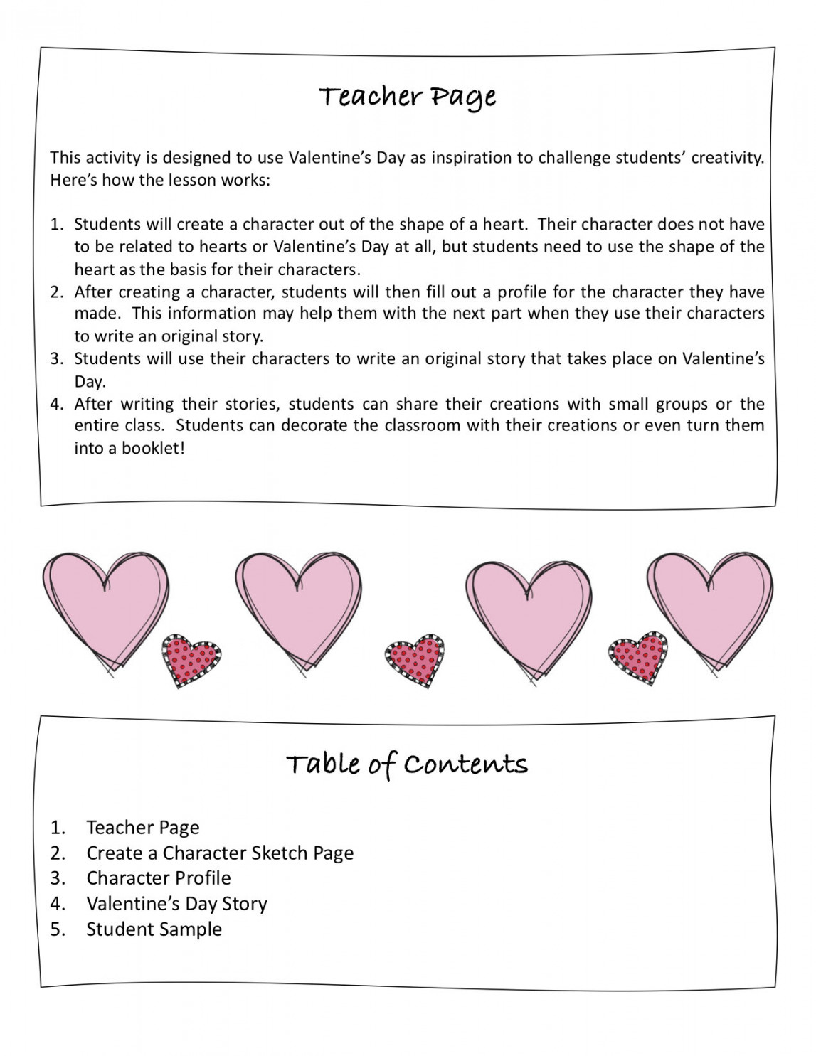 Three Creative Writing Prompts for Valentine