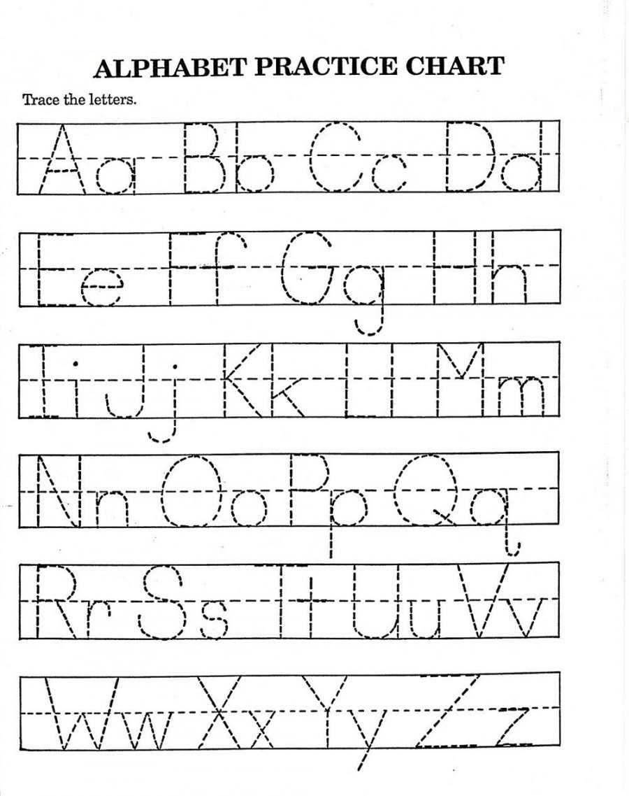 Traceable Alphabet Worksheets A-Z  Activity Shelter  Free