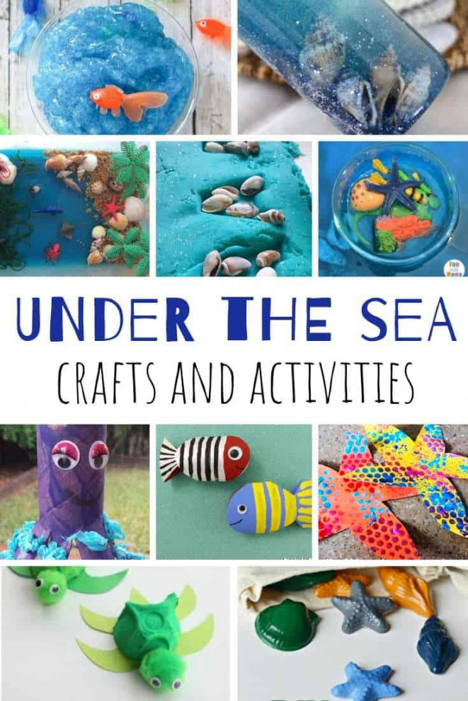 Under the Sea Crafts and Activities for Toddlers - My Bored Toddler