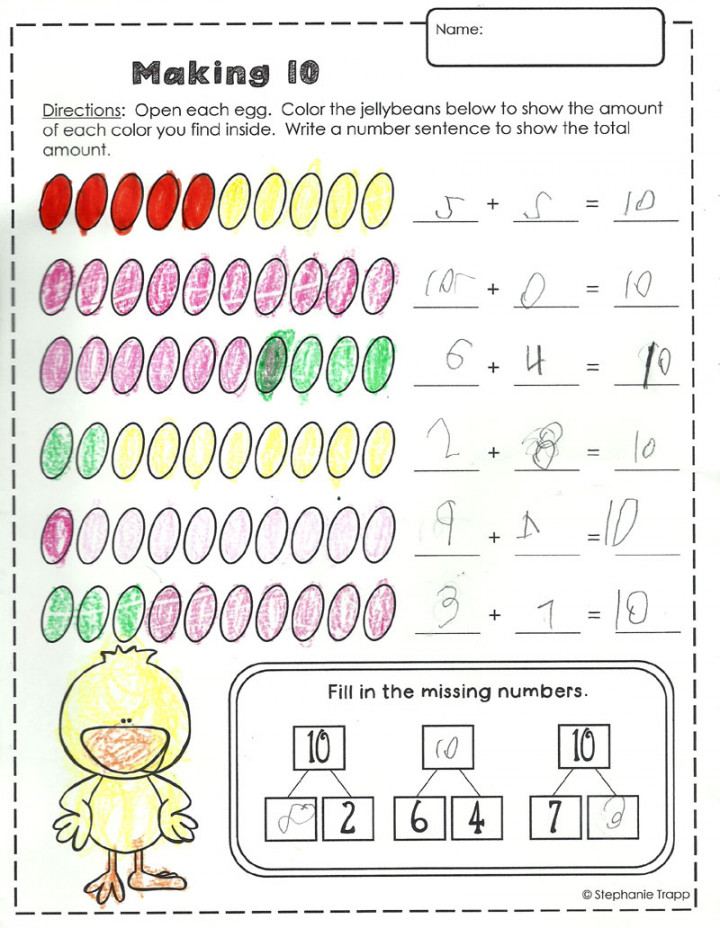 Easter Math Activities - Primary Theme Park