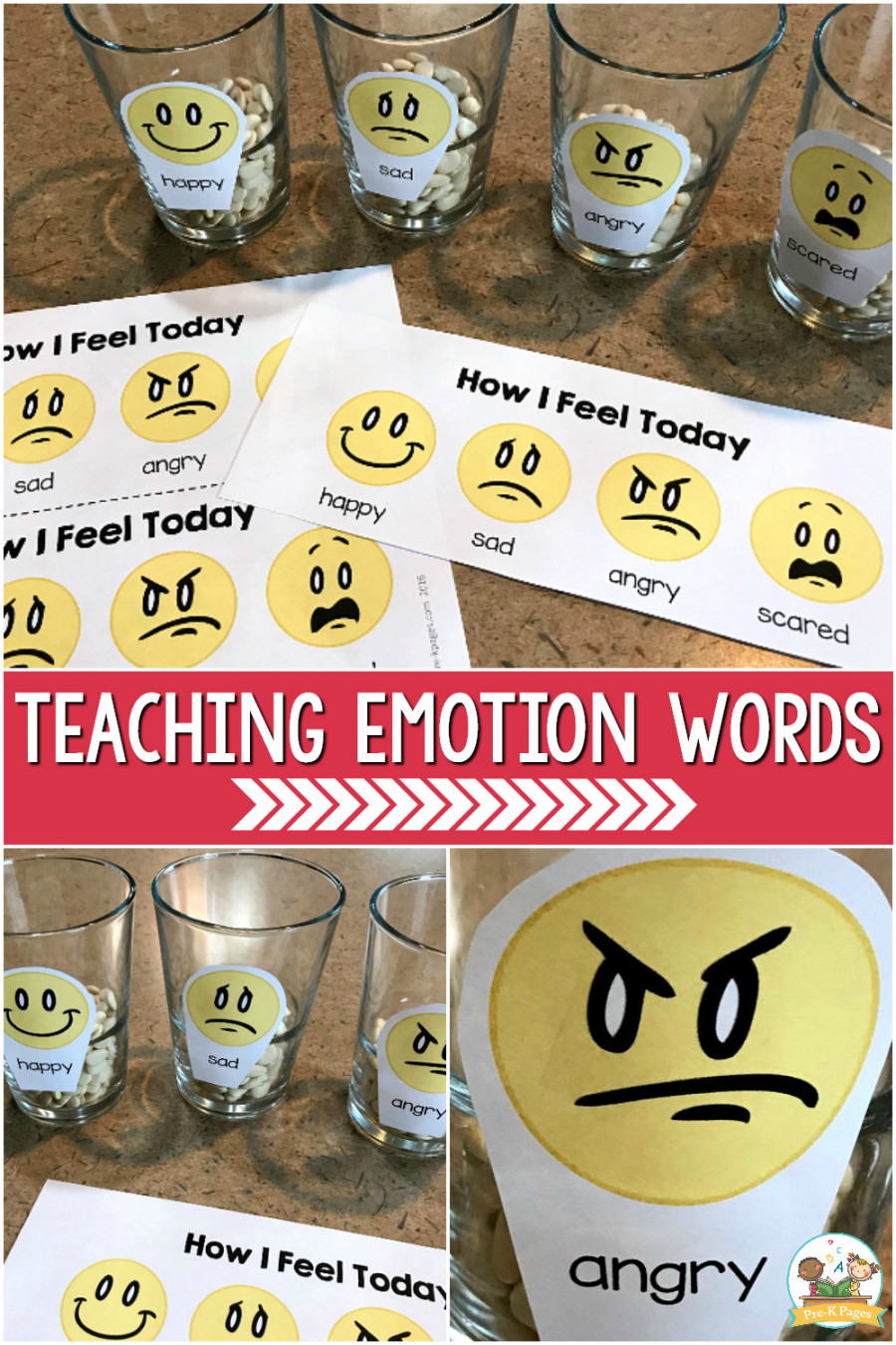 Emotion Words: Teaching Preschoolers About Their Feelings - Pre-K