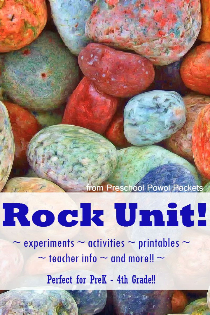 Geology Rocks! Unit (& FREE Printable Packet) - Rock Theme  Rock