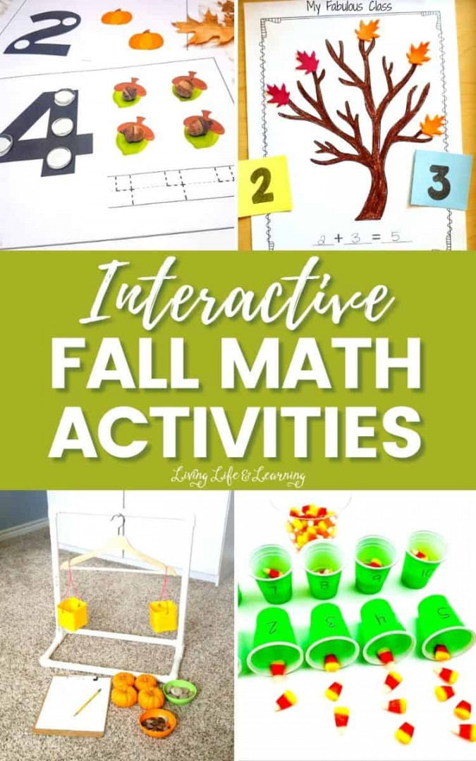 Interactive Fall Math Activities