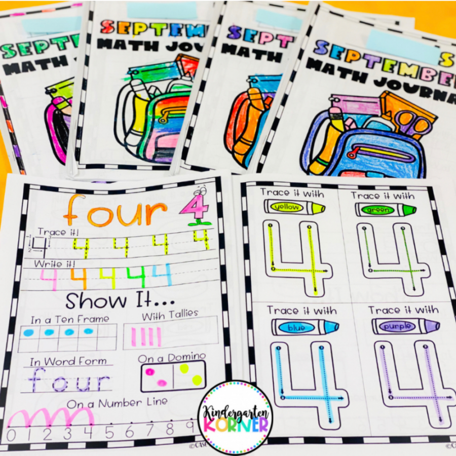 Kindergarten Math Journals - Kindergarten Korner - A Kindergarten