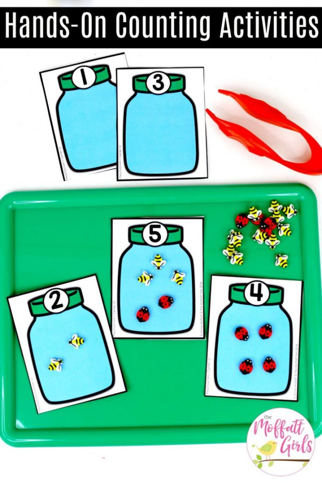 Preschool Math: Teach Numbers - in FUN, hands-on ways!  Math