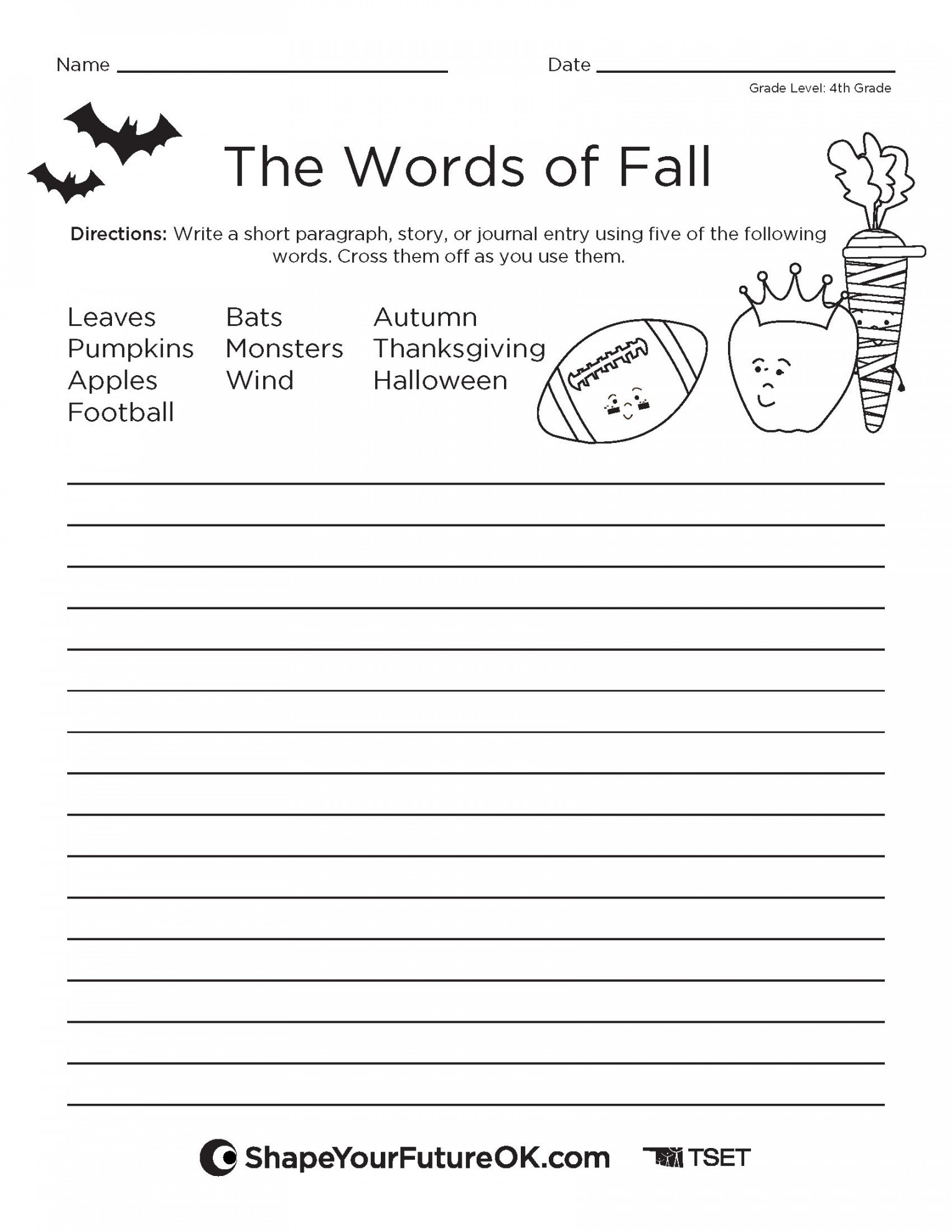 SYF Teachers Classroom Worksheets-ELA-th  Shape Your Future