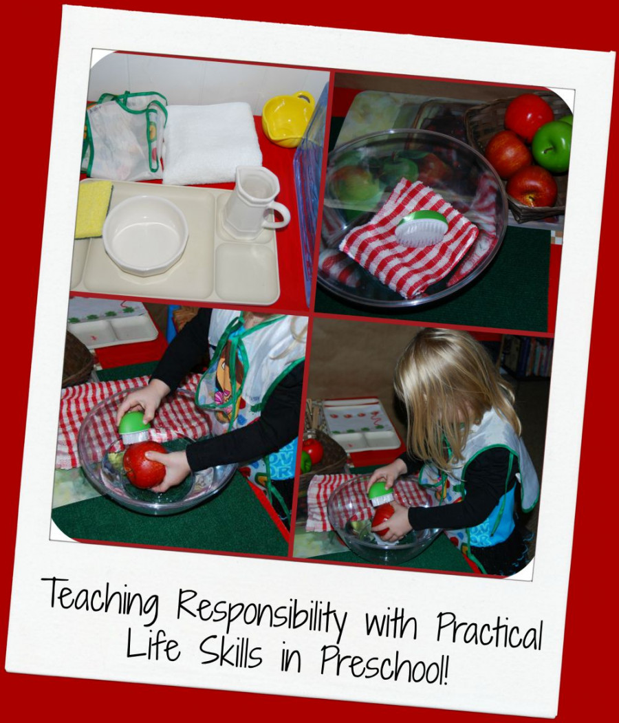 Teaching Responsibility in Preschool Through Practical Life Skills