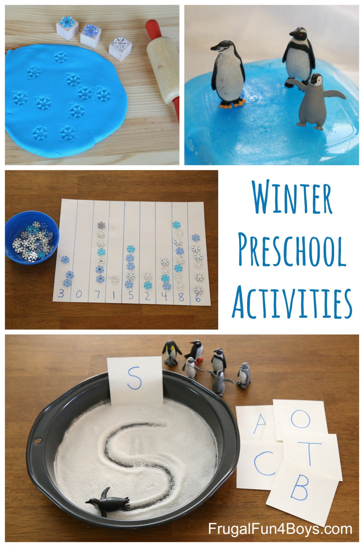 Winter Learning Activities for Preschool - Frugal Fun For Boys and