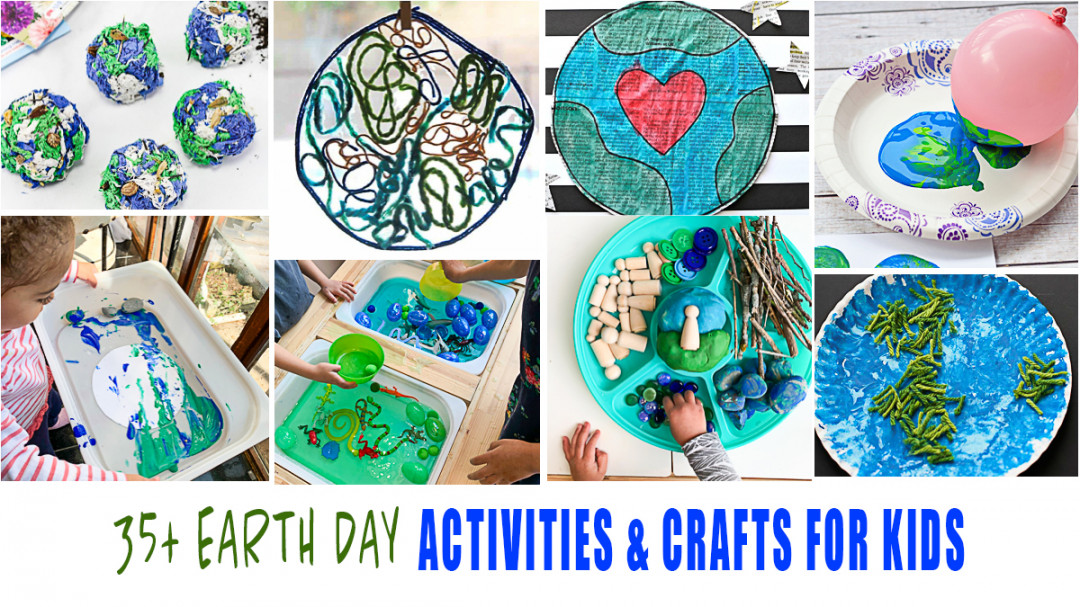 + Awesome Earth Day Activities & Crafts for Kids - Happy Toddler