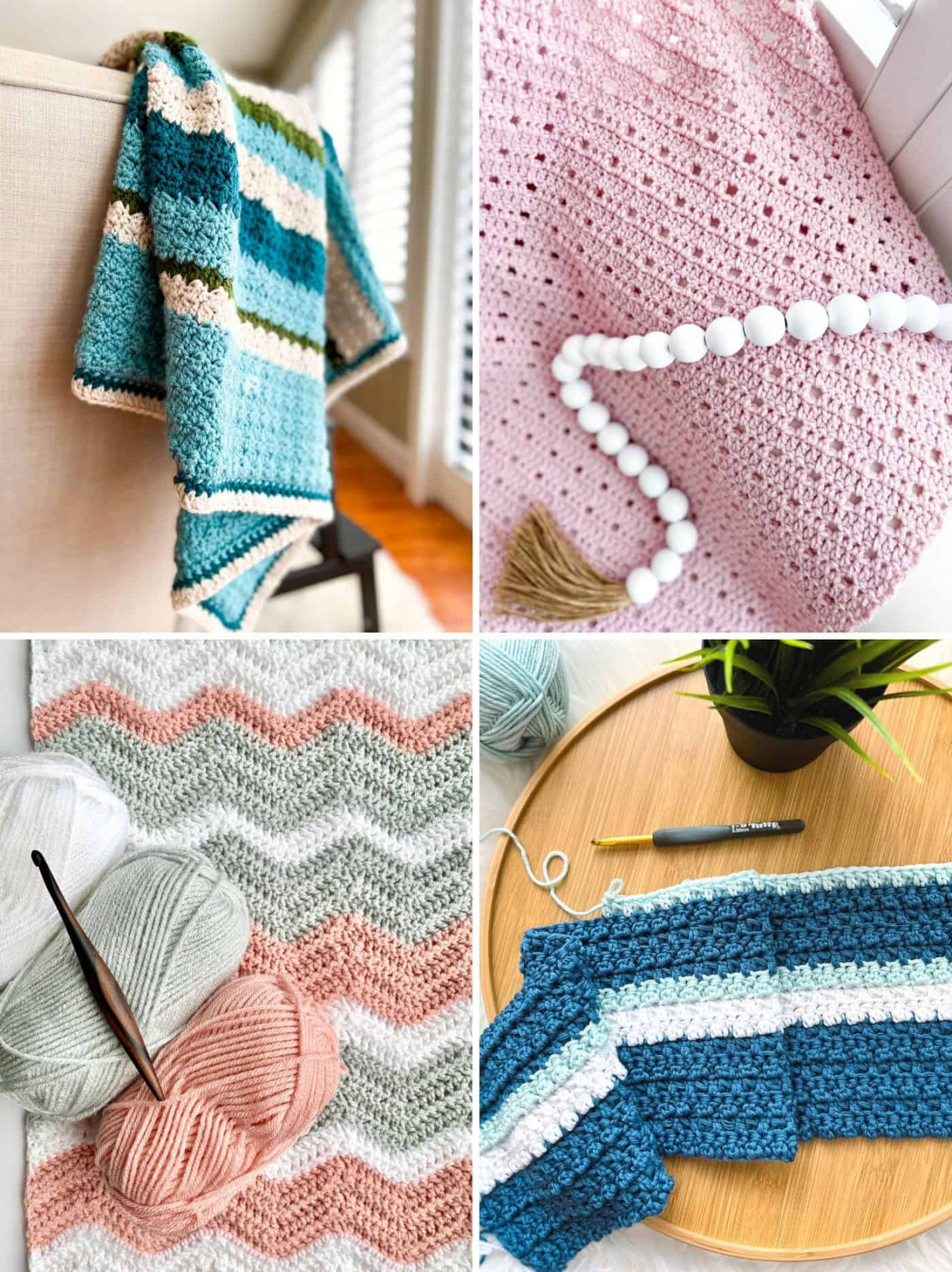 Easy Crochet Blanket Patterns (Perfect for Beginners!)