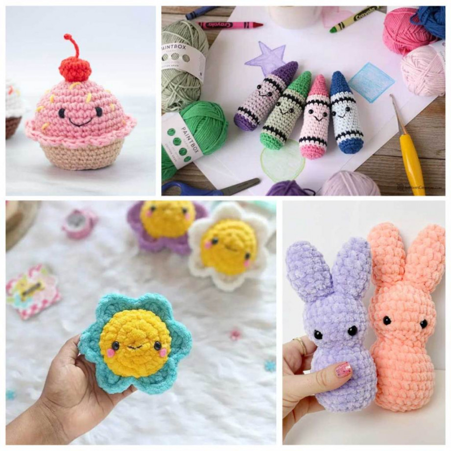 Free No-Sew Amigurumi Crochet Patterns