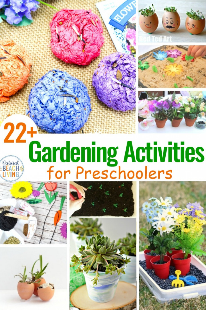 Gardening Activities for Preschoolers - Natural Beach Living