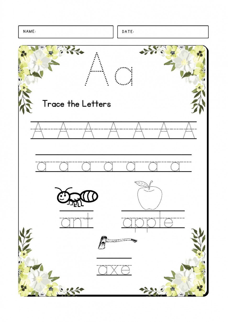 Grade  Term  English Home Language Letter a Phonics handwriting