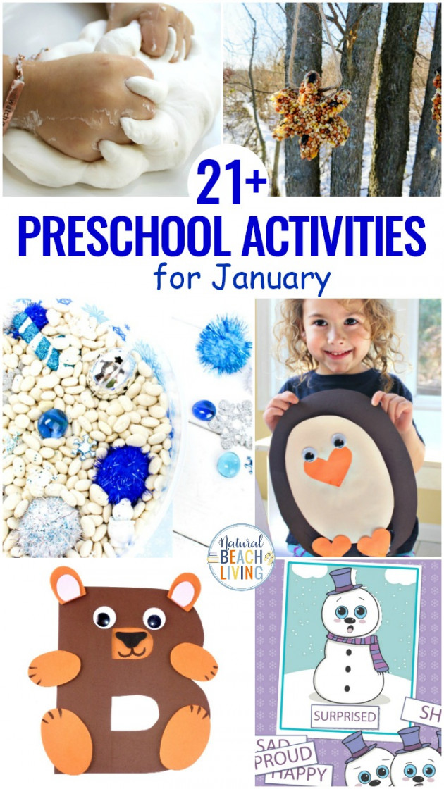 + January Preschool Themes with Lesson Plans and Activities