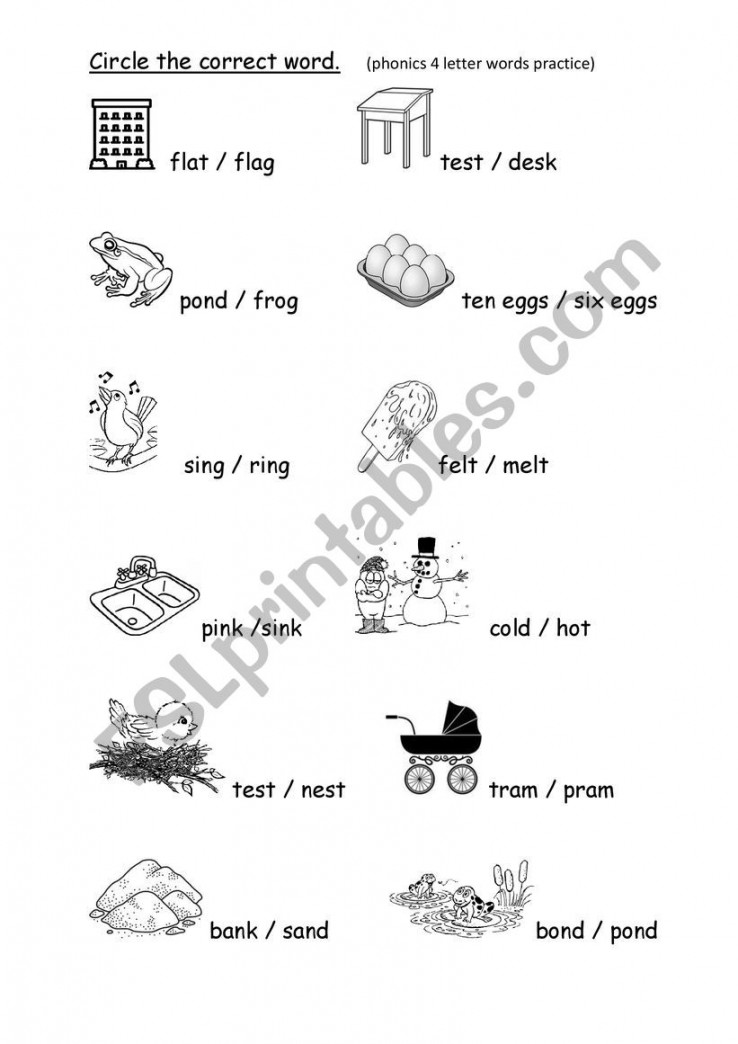 letter phonics practice - ESL worksheet by pushpaganegoda