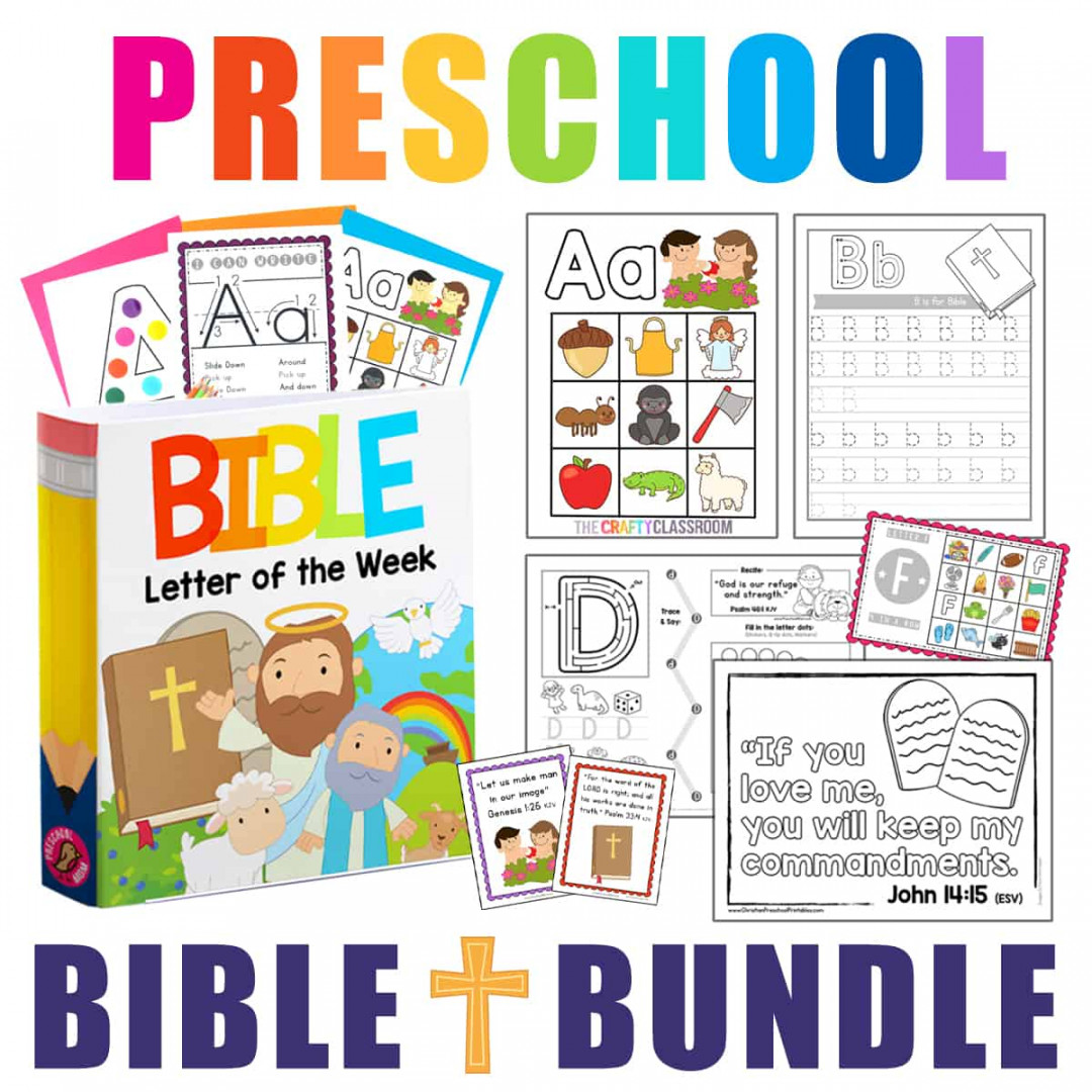 Preschool Bible Curriculum Bundle